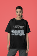 Bear Minimum Oversized Tee