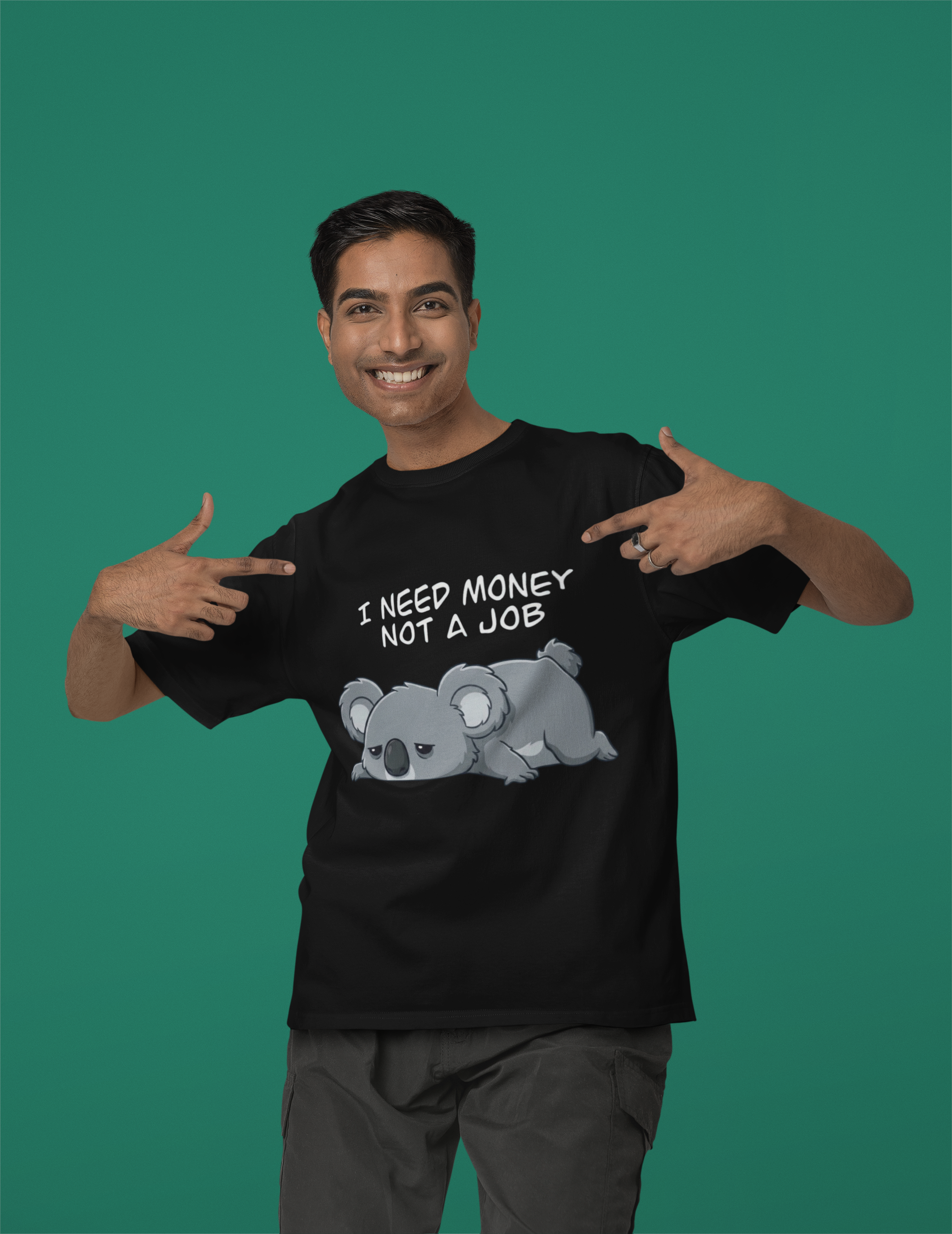 Bear Minimum Oversized Tee