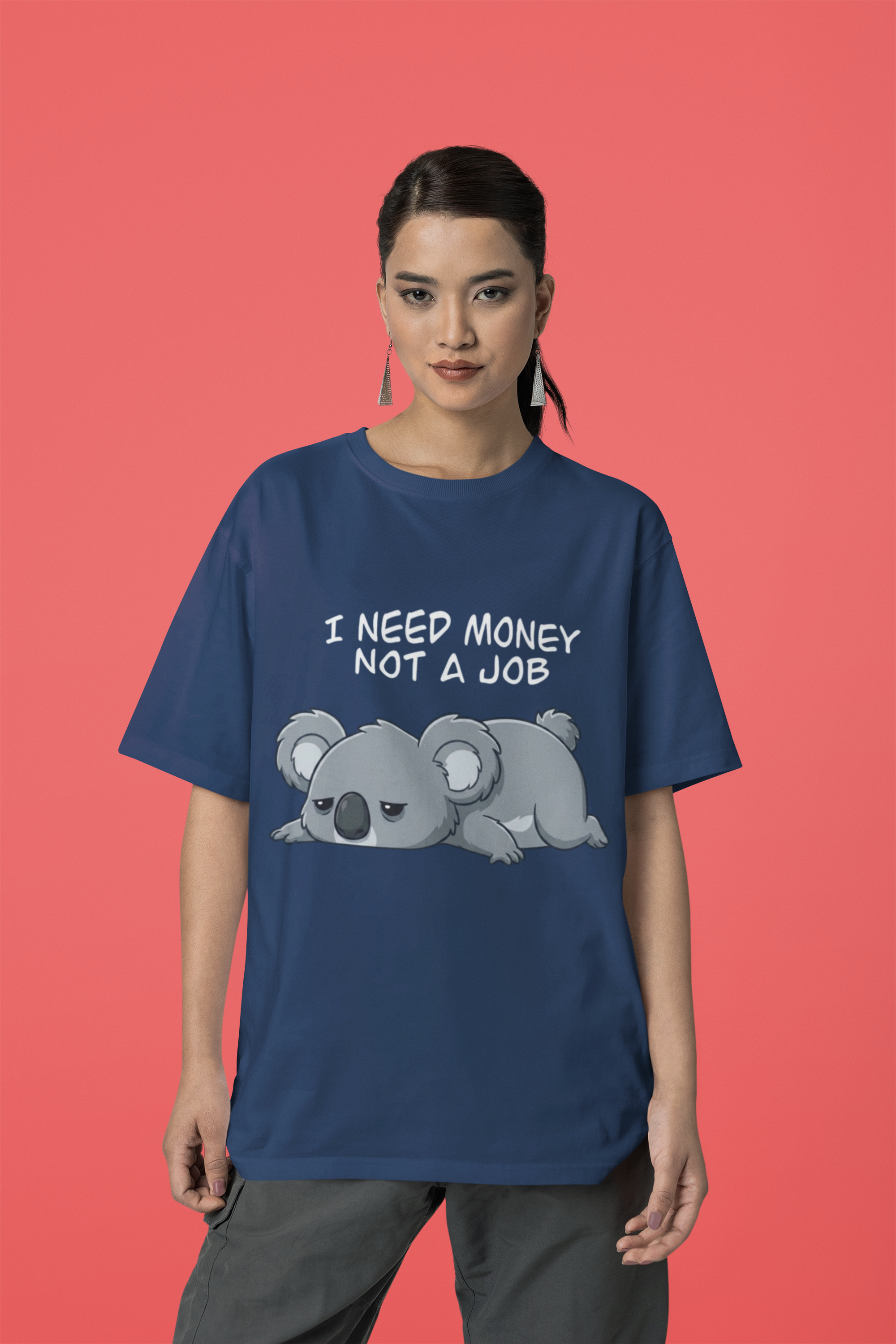 Bear Minimum Oversized Tee
