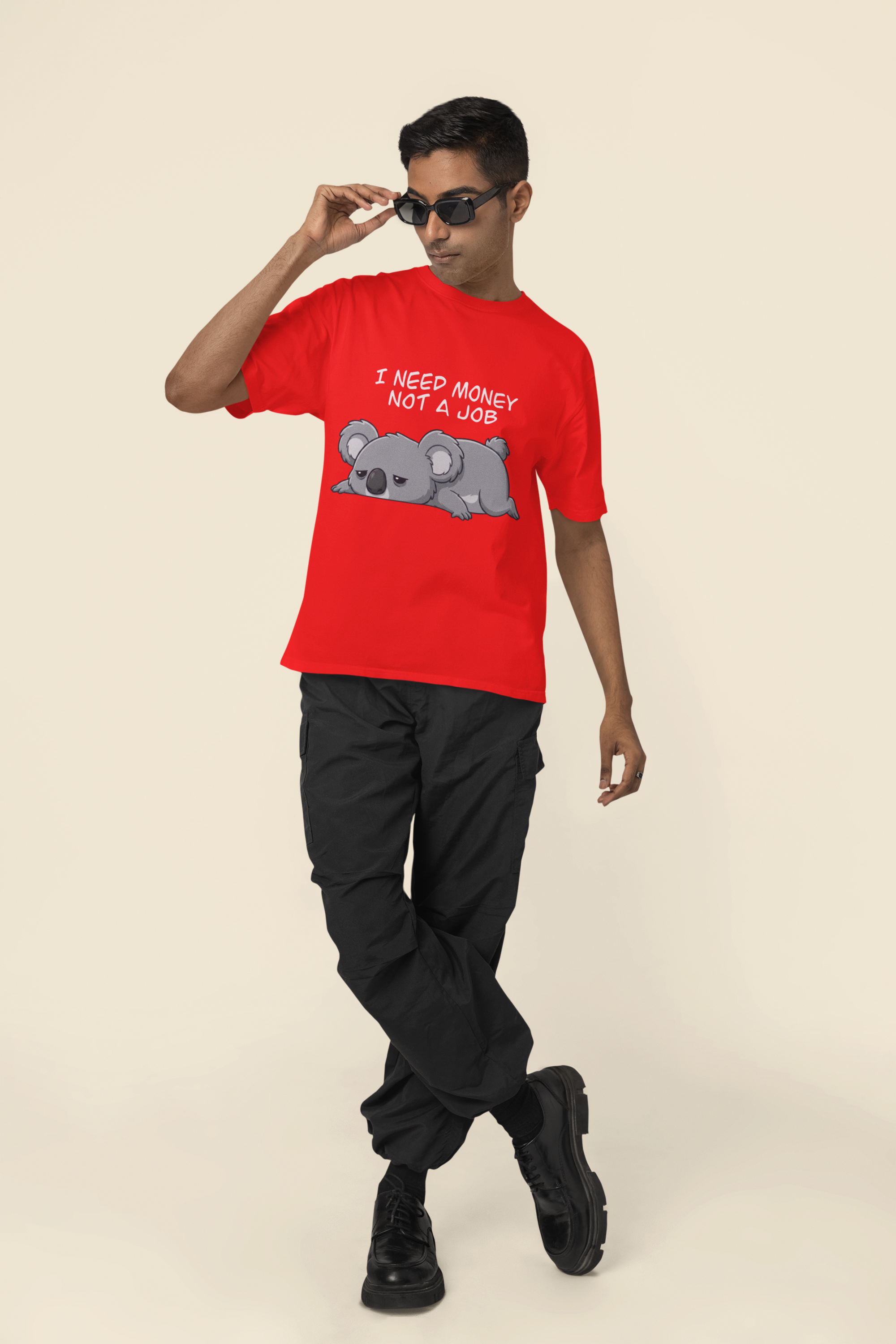 Bear Minimum Oversized Tee