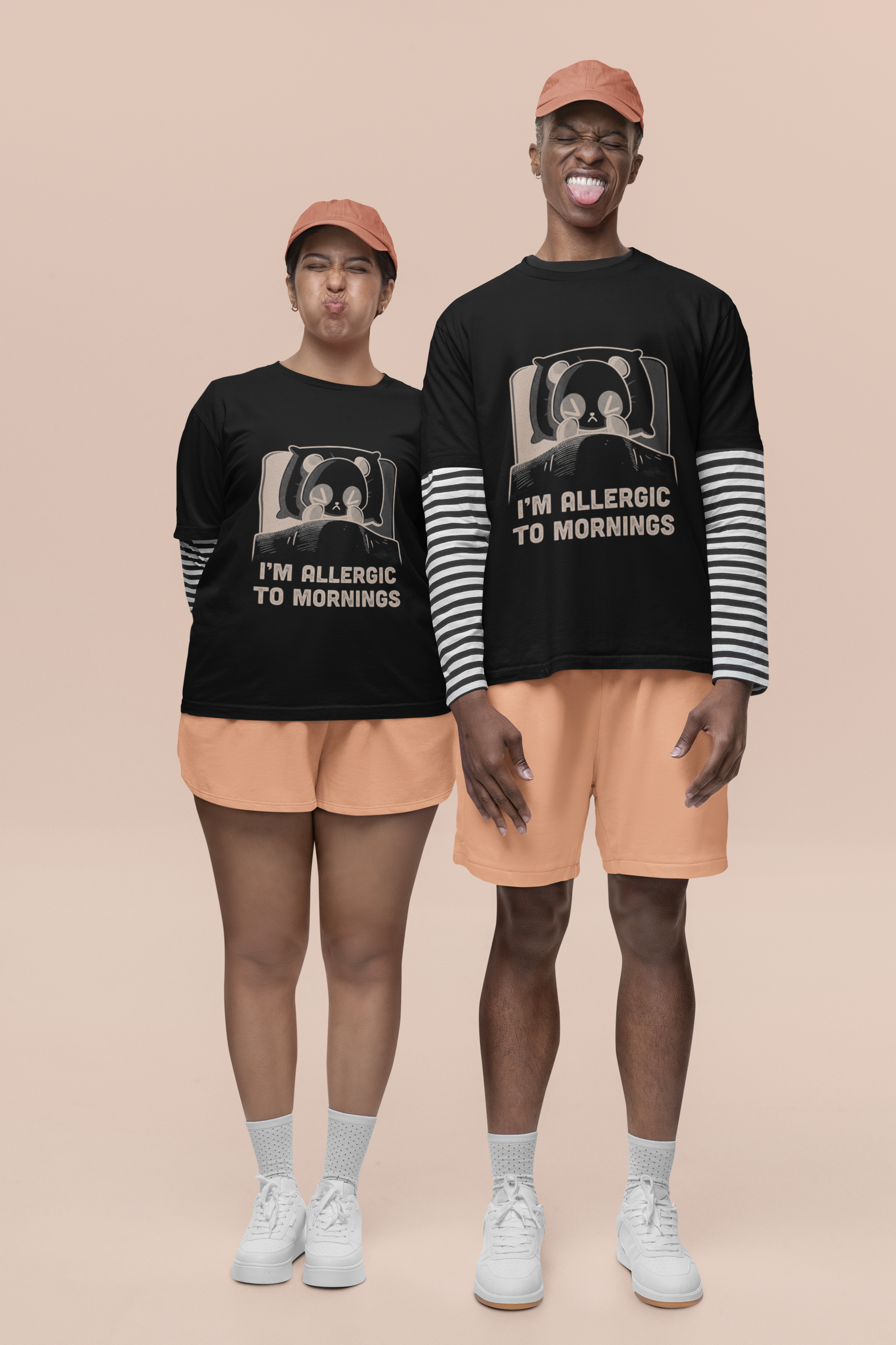 Bearly Functioning Oversized Tee