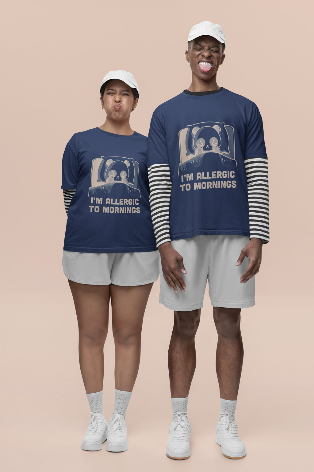 Bearly Functioning Oversized Tee