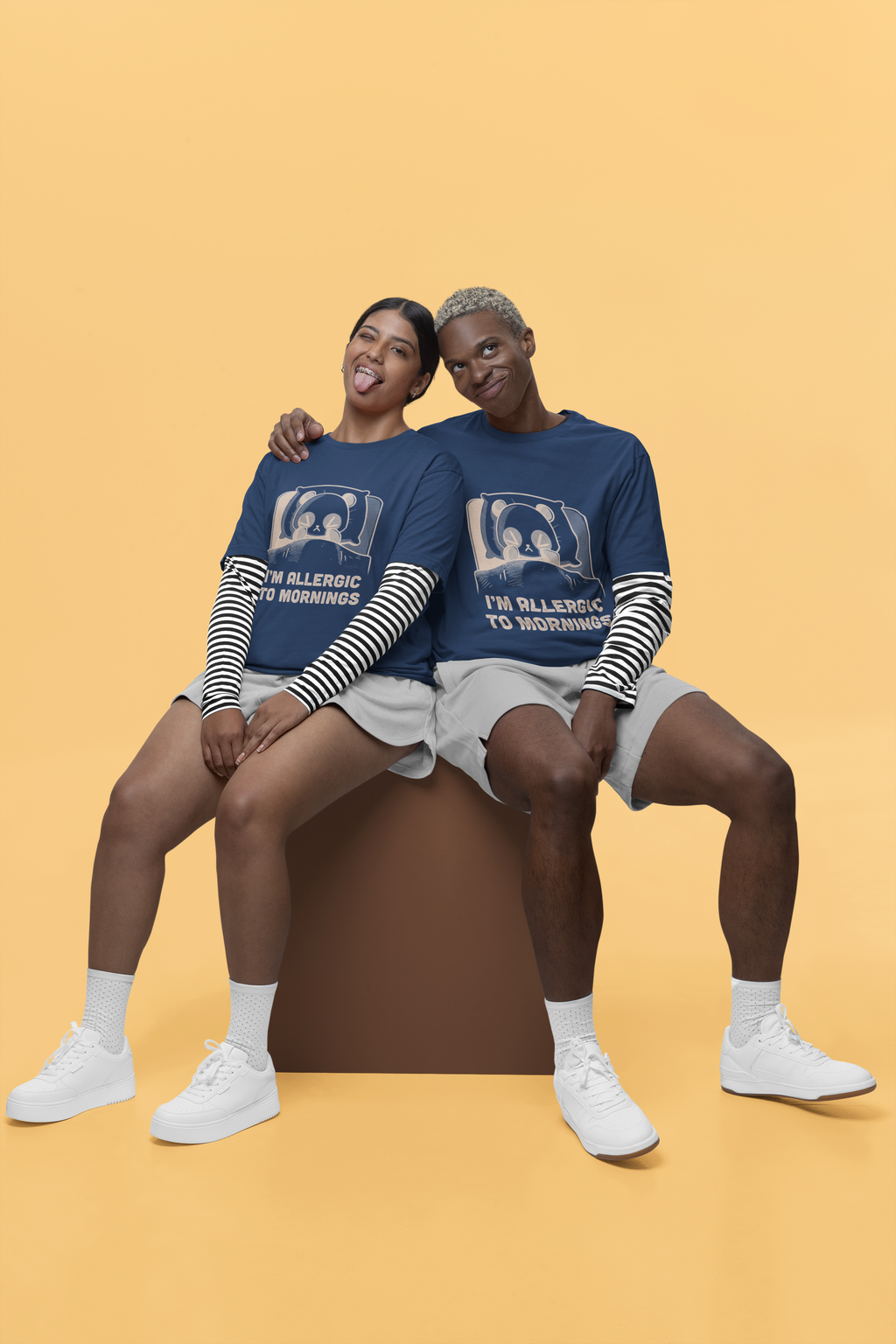 Bearly Functioning Oversized Tee