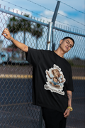 Zen Monkey Oversized Tee