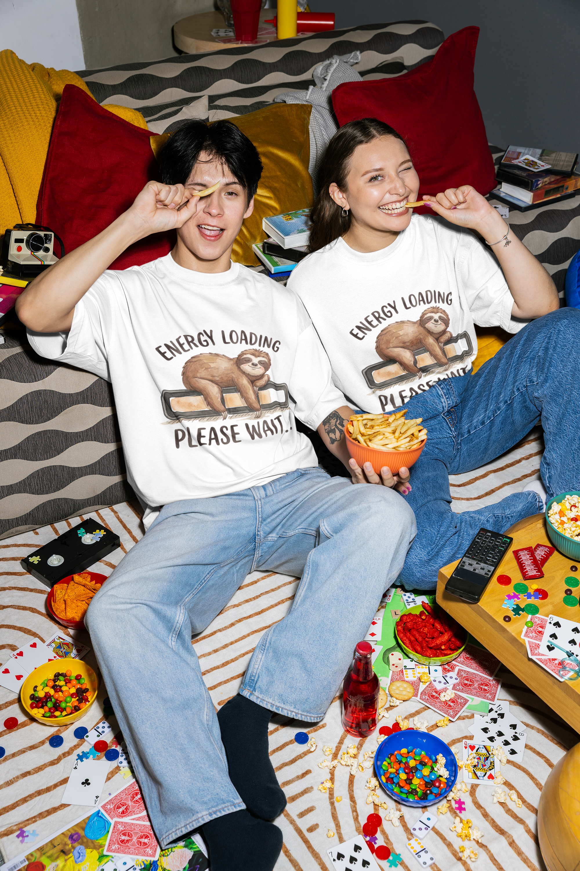 Sloth Mode Oversized Tee